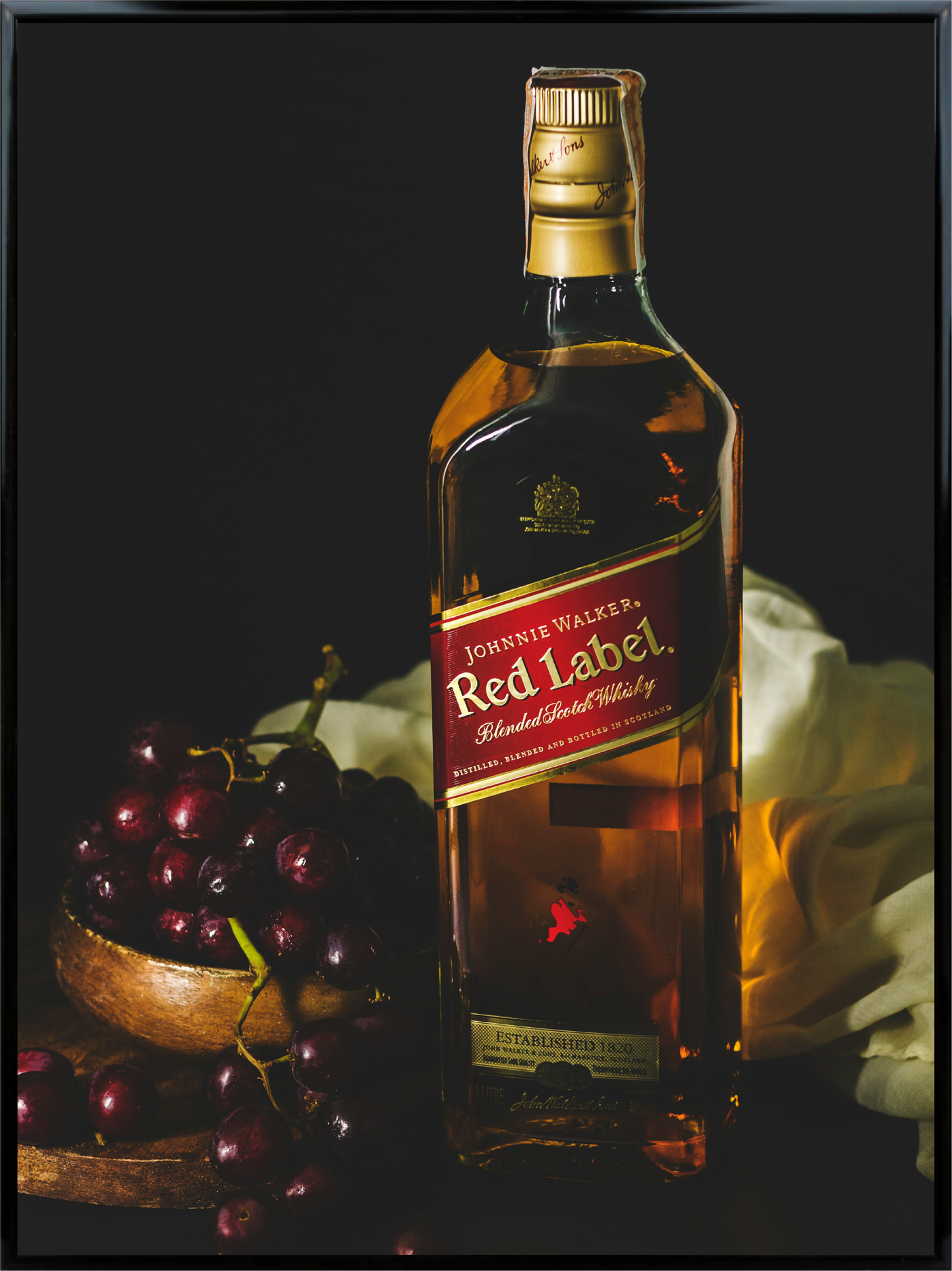 Red und Reife Poster mit Rahmen